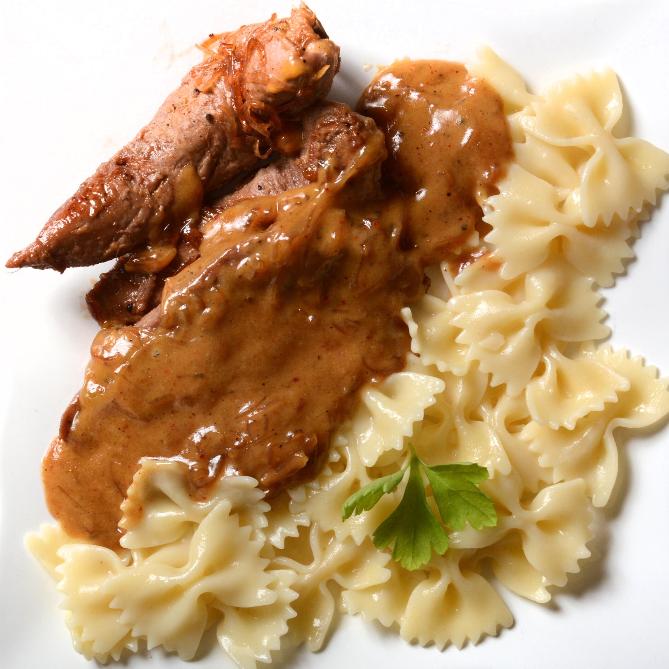 Menu bio-aiguillettes de canard