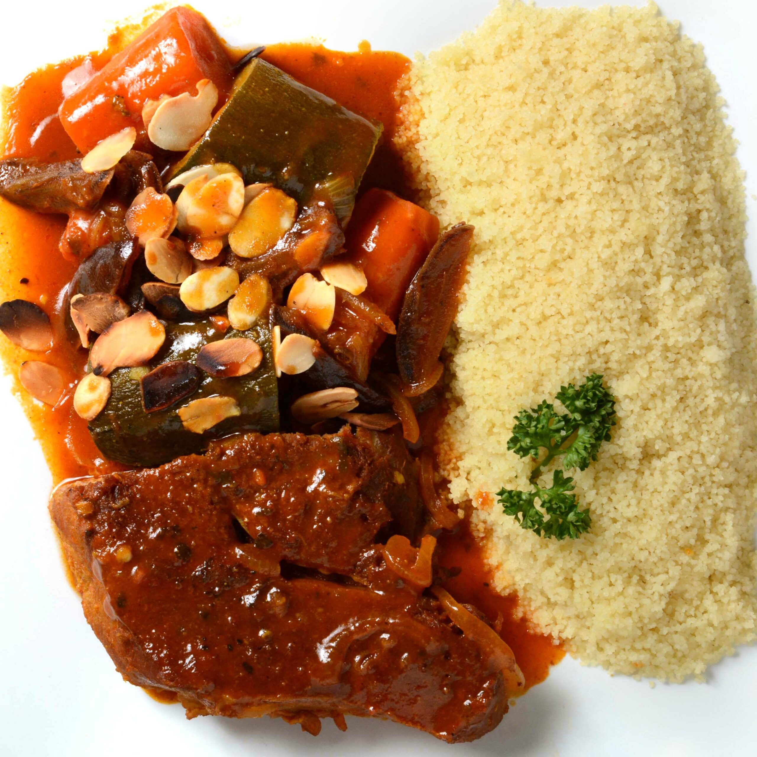 Menu bio - Tajine de veau