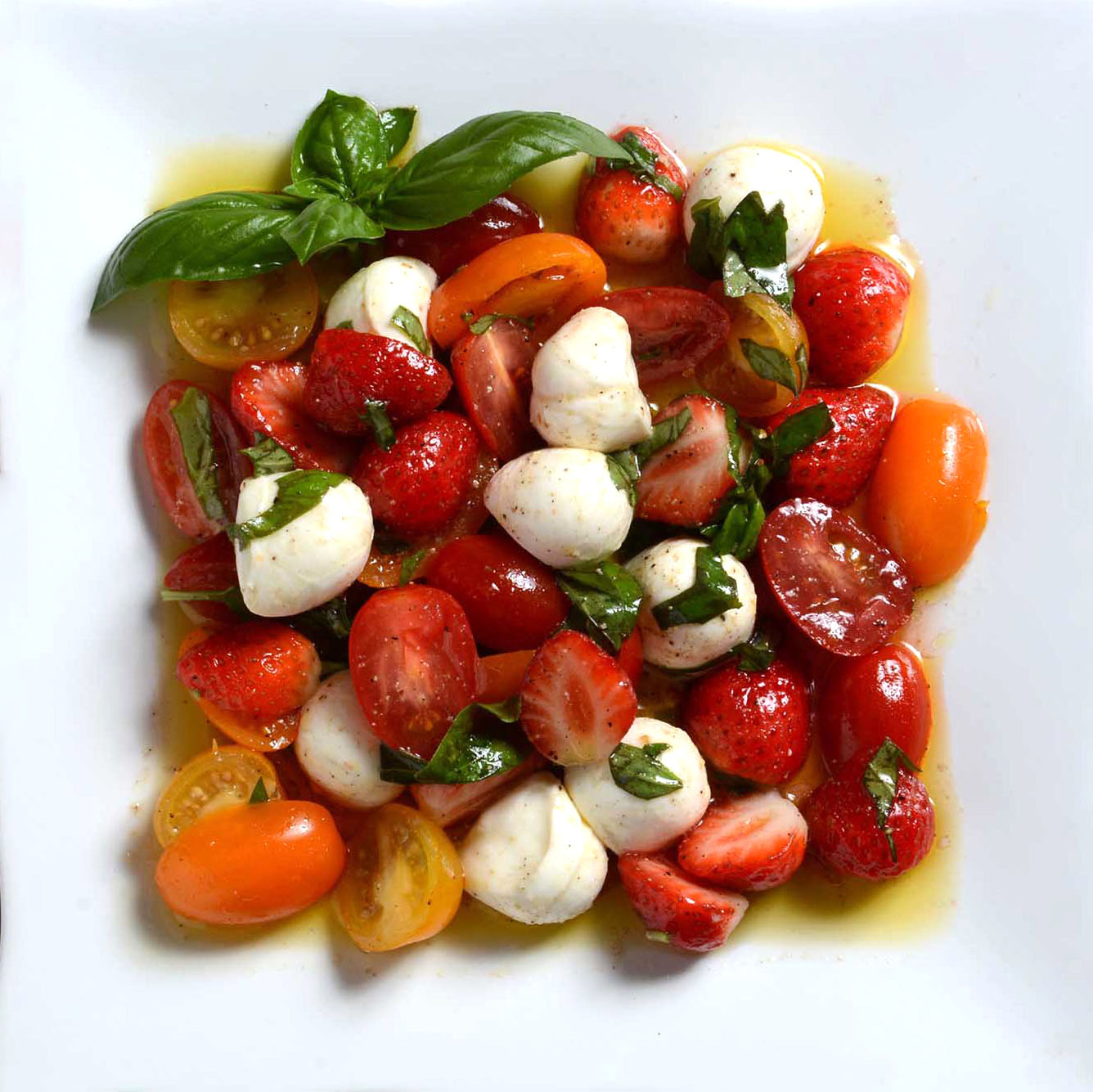 Menu bio - salade caprese